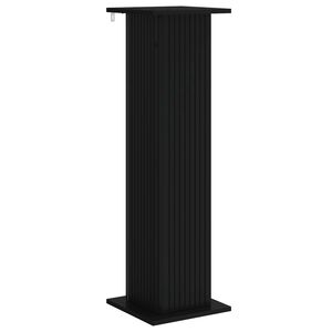 vidaXL Taimede alus Must 30,5 x 30 x 100,5 cm Tehispuit