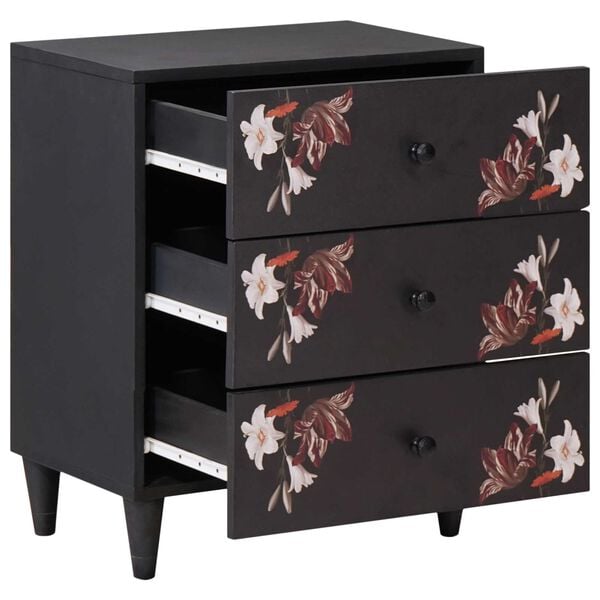 vidaXL Öökapp sahtliga Mitmevärviline 50 x 33 x 60 cm Tugev mango puu