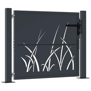 vidaXL aiav&auml;rav, antratsiithall, 100 x 75 cm, terasest, murukujundusega
