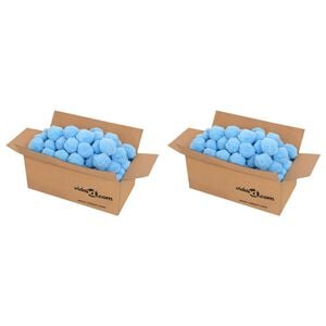 vidaXL antibakteriaalsed basseini filterpallid, sinine, 1400 g, PE