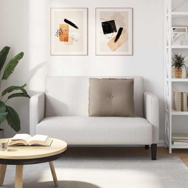 vidaXL Seljatugi padi Pruunikashall 60 x 50 cm Mikrofiber kangas