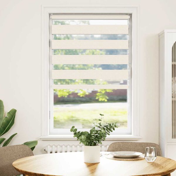 vidaXL Triibuline ruloo 70x100 cm kanga laius 65,9 cm pol&uuml;ester