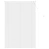 vidaXL Veneetsia rulo Reguleeritav Valge 150 x 100 cm PVC