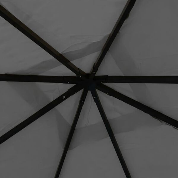 vidaXL lehtla 4 x 4 x 3 m, antratsiithall 180 g/m&sup2;