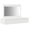 vidaXL Riietumislaud Valge 100 x 40 x 70 cm Tehispuit