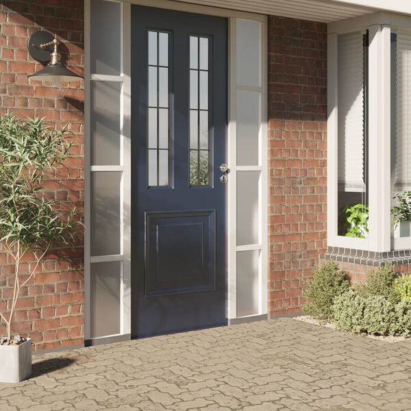 vidaXL staatiline aknakile, j&auml;&auml;tunud, hall, 60x2000cm, PVC