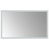 vidaXL LED vannitoa peegel L&auml;bipaistev 50 x 30 cm karastatud klaas