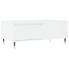vidaXL kohvilaud, valge, 90x50x36,5 cm, tehispuit
