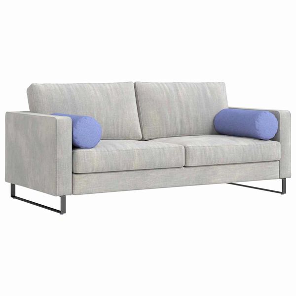 vidaXL Padjad 2 pcs Jeans sinine &Oslash; 25 x 70 cm kangas