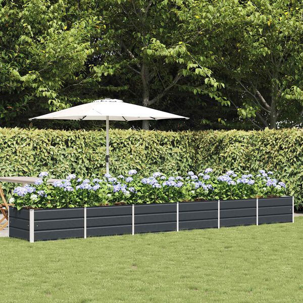 vidaXL Taimekast Antratsiit 480 x 80 x 45 cm Teras