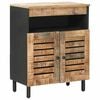 vidaXL Ladustamiskapid Naturaalne 60 x 33 x 75 cm Tugev mango puu
