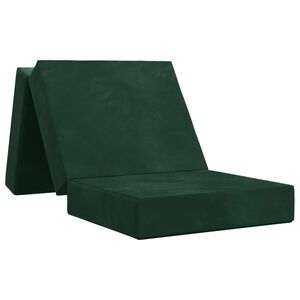 vidaXL Kokkupandav diivanvoodi 90 x 67 x 45 cm Tumeroheline