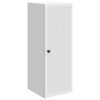 vidaXL Seinale kinnitatav kapp Valge 33 x 34,5 x 90 cm Tehispuit
