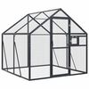 vidaXL linnumaja, antratsiit, 1,79x2x1,85 m alumiinium