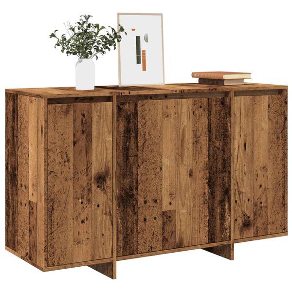 vidaXL puhvetkapp Vana puit 120x41x75 cm Engineered Wood