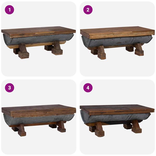 vidaXL Kohvilaud Neutraalne 90 x 50 x 35 cm puit