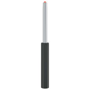 vidaXL Kontori tooli gaasikylinder Must 355-540 mm Raud