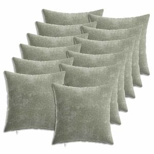 vidaXL Diivanipadi 6 tk HEERLEN Roheline 35 x 35 cm &Scaron;en&uuml;&uuml;lfabric