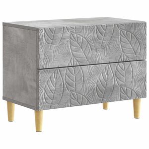 vidaXL &Ouml;&ouml;kapp Betoonhall 62 x 34,5 x 48 cm Tehispuit