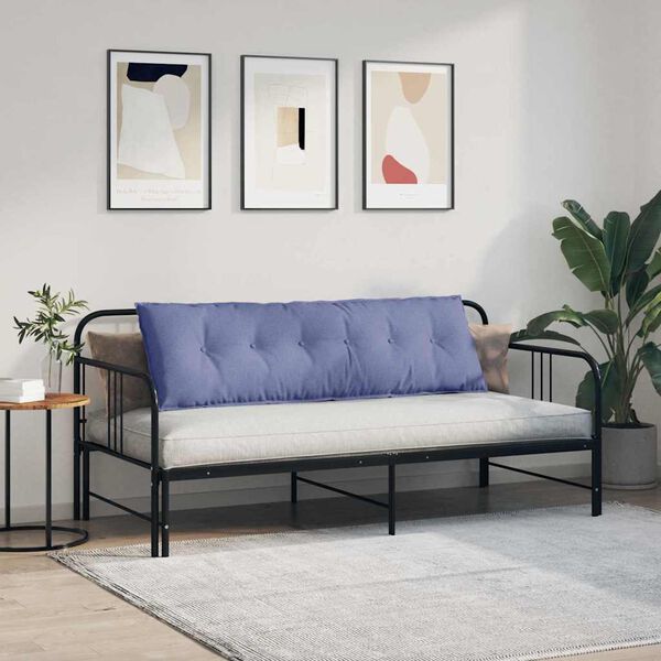 vidaXL Seljatugi padi Jeans sinine 160 x 19 x 50 cm kangas