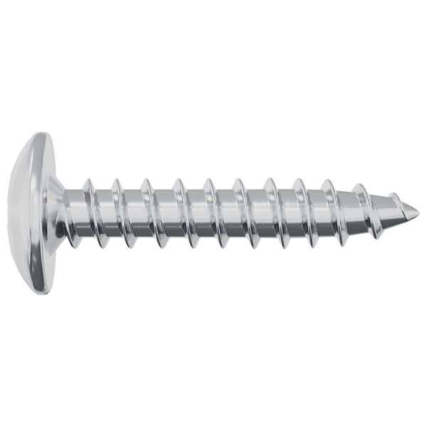 vidaXL Ises&otilde;itev nael 2 pcs Tsinkkattega 4 x 20 mm Teras