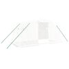 vidaXL kasvuhoone terasraamiga, valge, 8 m&sup2;, 4x2x2 m