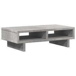 vidaXL monitorialus, betoonhall, 50x27x15 cm, tehispuit