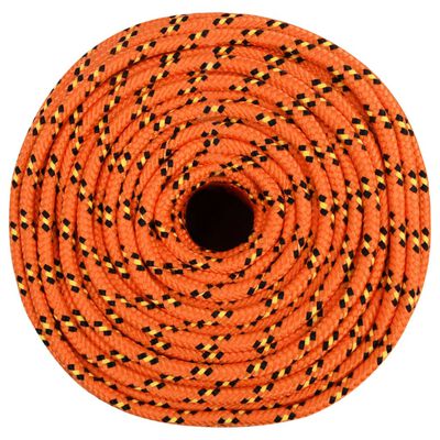vidaXL paadiköis, oranž, 6 mm, 100 m, polüpropüleen