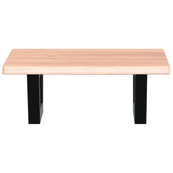 vidaXL seinale kinnitatav valamuriiul, teras ja tammepuit