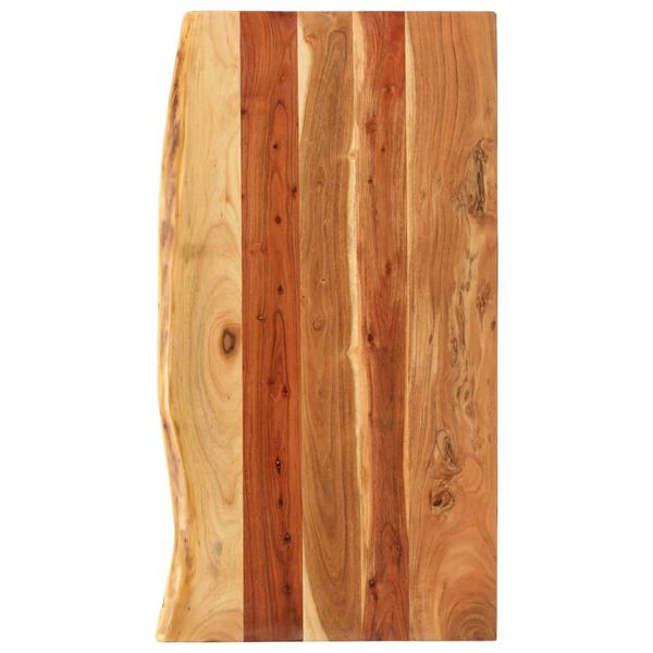 vidaXL vannitoakapi plaat tugevast akaatsiapuidust, 100x52x2,5 cm
