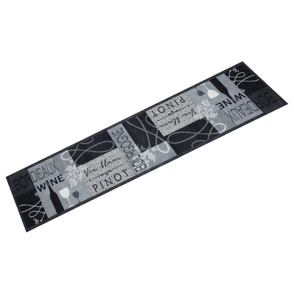 vidaXL k&ouml;&ouml;givaip, pestav, vein, hall, 60 x 300 cm, samet