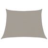 vidaXL p&auml;ikesevari puri 160 g/m&sup2; trapets helehall 4/5 x 3 m HDPE