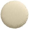 vidaXL Istumispatjad 2 pcs cream &Oslash;60 x 21 cm kangas