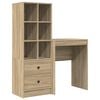 vidaXL Laud Sonoma tamm 105,5 x 34 x 127 cm 2 tk