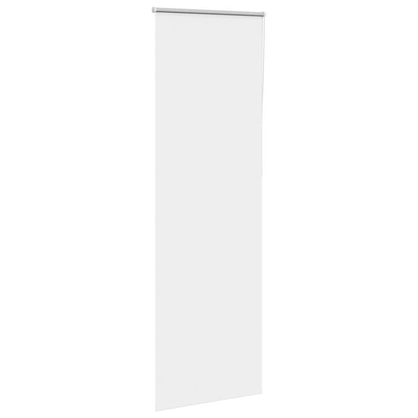 vidaXL pimendav ruloo valge 80x210 cm kanga laius 75,7 cm pol&uuml;ester