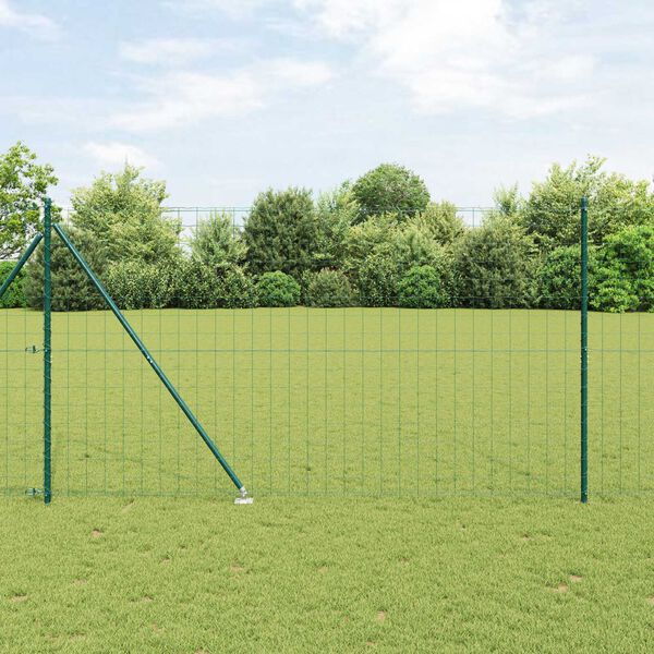 vidaXL Aed koos postiga Roheline 1,5 x 10 m Teras