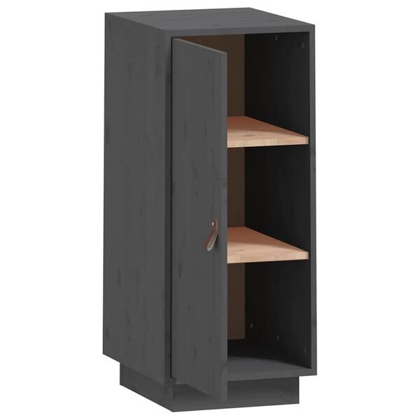 vidaXL puhvetkapp, hall, 34 x 40 x 75 cm, männipuit