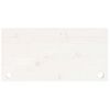 vidaXL kirjutuslaua plaat, valge, 80 x 40 x 2,5 cm, männipuit