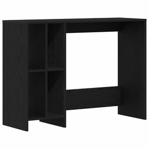 vidaXL Laud Must tamm Tehispuit 102,5 x 35 x 75 cm
