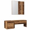 vidaXL esikum&ouml;&ouml;bli komplekt Old Wood Engineered Wood