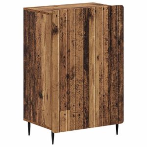 vidaXL Kinga kapp ZWOLLE 59,5 x 39,5 x 91,5 cm Tehispuit Vana puit