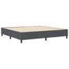 vidaXL Platvormvoodi raam Tumehall 200 x 200 cm Korter kangas