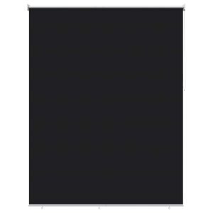 vidaXL V&auml;ljas ruloopimedus UV kaitse Must 100 x 230 cm (L x K)