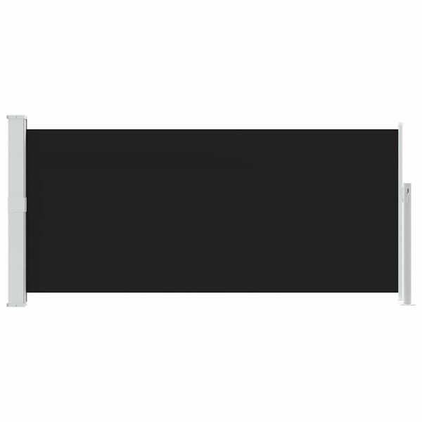 vidaXL lahtit&otilde;mmatav k&uuml;lgsein, 140 x 300 cm, must