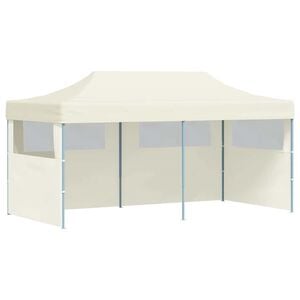 vidaXL kreemjas kokkupandav pop-up peotelk, 3 x 6 cm