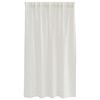 vidaXL Voile Kardin kardinatega 2 pcs cream 140 x 140 cm Polüester
