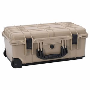 vidaXL K&otilde;va kohver Liivakarva 56 x 35 x 23 cm Pol&uuml;prop&uuml;leen ja ABS