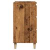 vidaXL puhvetkapp Old Wood 60x35x70 cm Engineered Wood