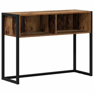 vidaXL Otsalaud Vana puit 100 x 36 x 75 cm Tehispuit