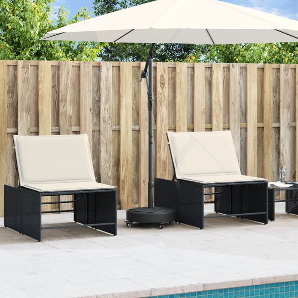 vidaXL ratastega p&auml;ikesevarju alus, &Oslash;38/48 mm postile, 27 kg &uuml;mmargune